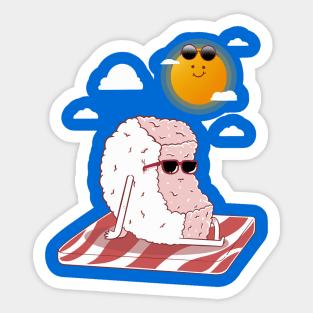 Summer Sushi Sticker